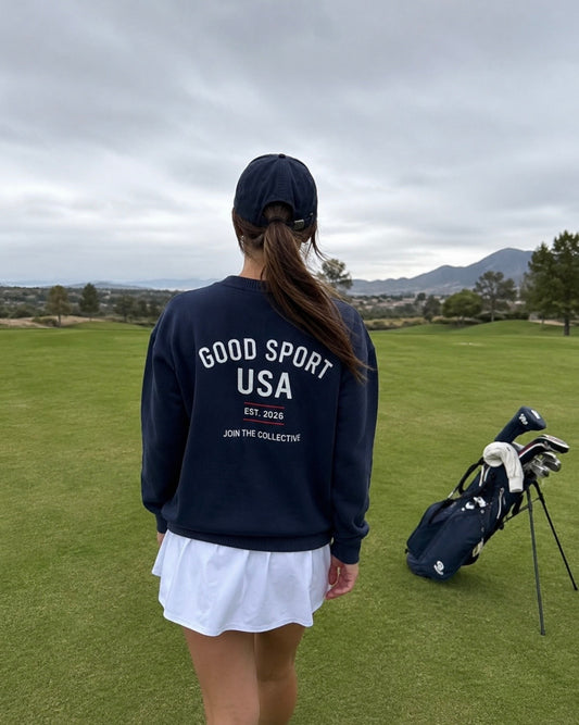 The Good Sport USA Crewneck
