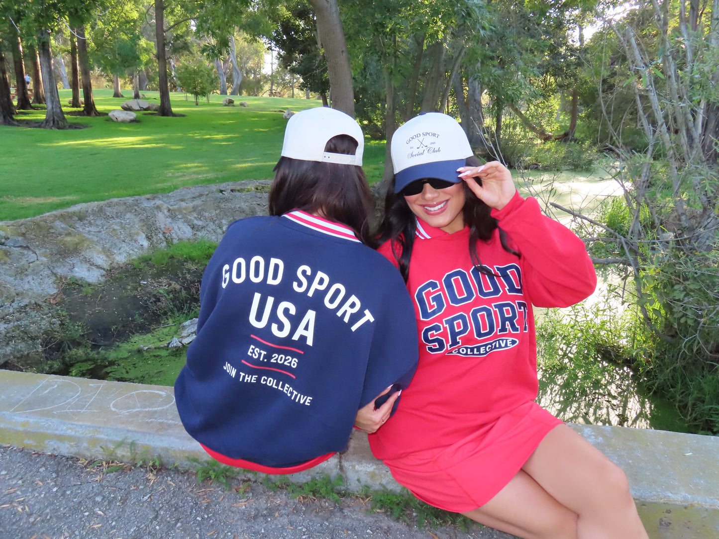 The Good Sport USA Crewneck