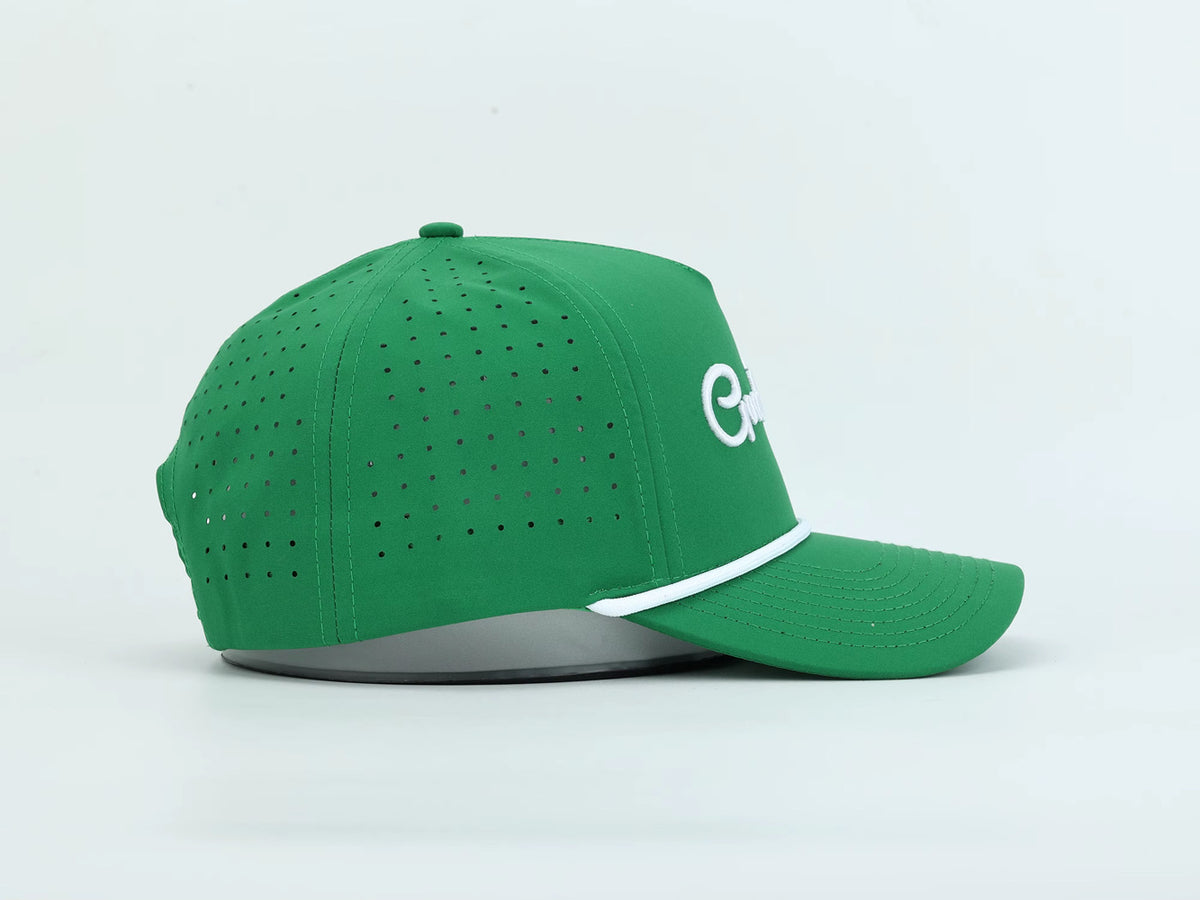 Green - Good Sport Script Hat