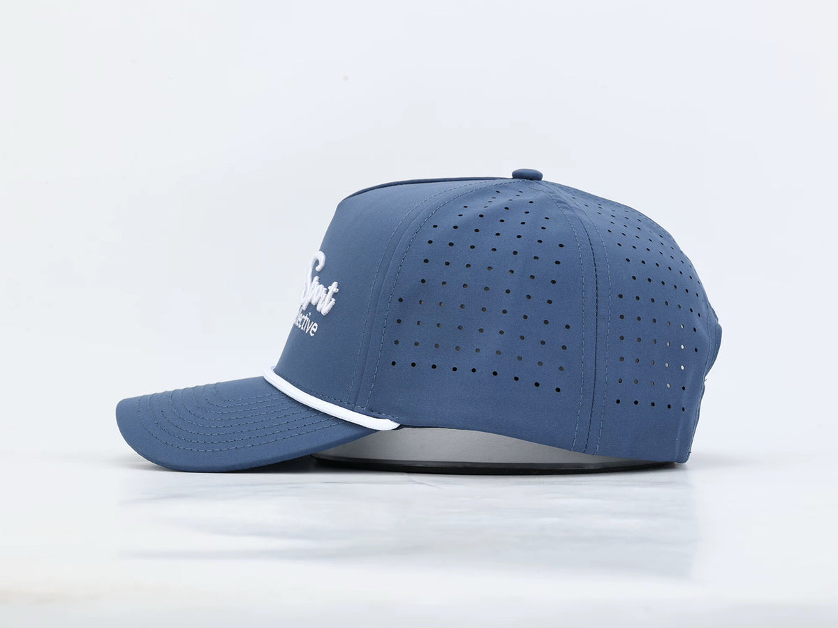 Navy - Good Sport Script Hat